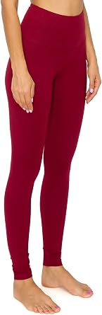 Leggings Depot ActiveFlex Womens High Waist Leggings, 5" Waistband