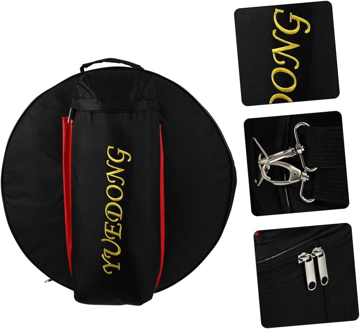 HANABASS 1pc Snare Bag Drum Bag Drum Cases Storage Snare Drum Instrument Case Percussion Bag Snare Case Oxford Cloth Bag Instrument Bag Drum Carry Bag Black Cotton