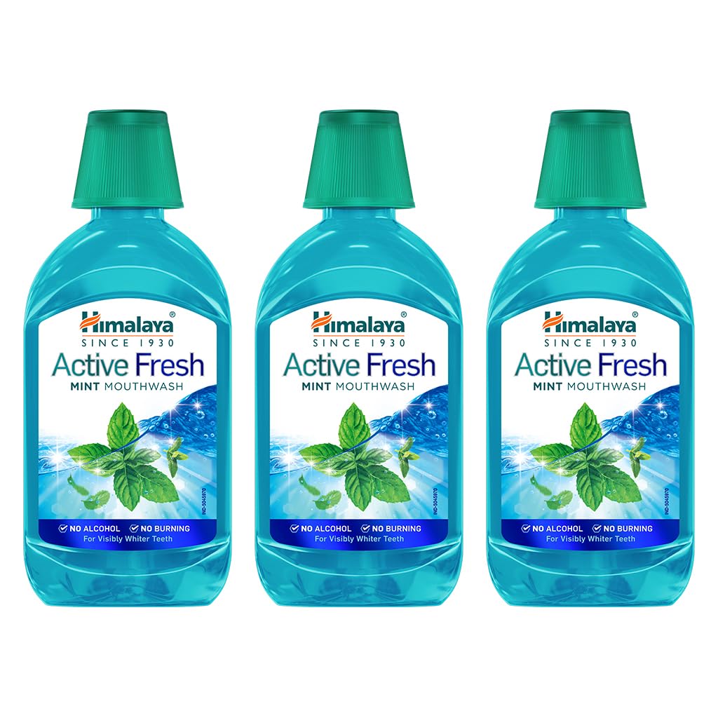 ACTIVE FRESH MINT MOUTHWASH 215ML (Pack of 3)-image-10