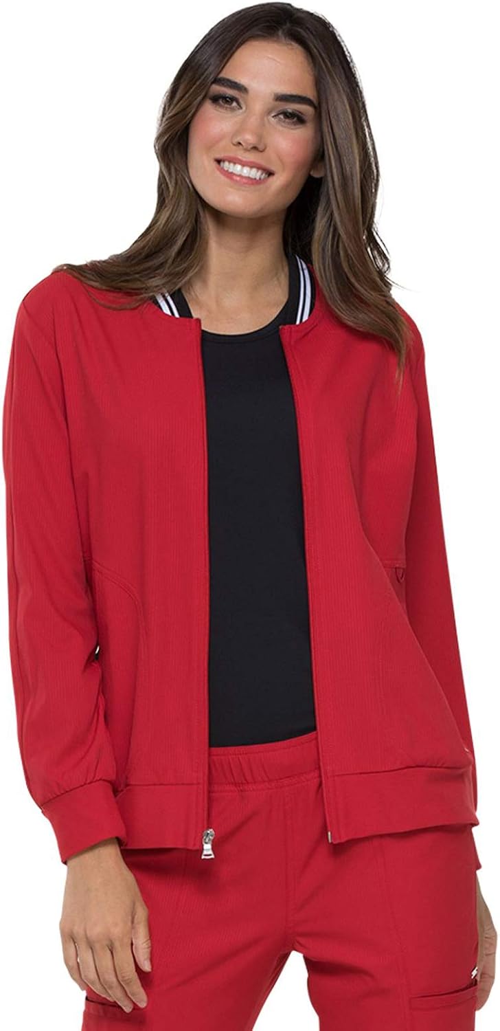 Elle Women Scrubs Jacket Bomber EL310 Elle Women Scrubs Jacket Bomber EL310