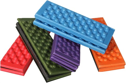5Pcs Stadium Seat Pad Camping Foam Seat Cushion Foldable Insulated Sitting Mat Picnic Pad Waterproof Lightweight Portable for Hiking Backpacking Mountaineering Bleacher Outdoor Events