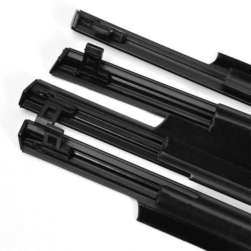 para Toyota Rav4 EE. UU. 2006-2012 4 Piezas Burlete de Goma para Ventanas Exteriores Tira de presión Impermeable Cinta de Sellado