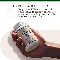 Vista 5 de Extracto de Tongkat Ali 200 a 1 para hombres (Longjack) Eurycoma Longifolia, 1000 mg por porción, 120 cápsulas – Apoyo a la salud masculina con 20