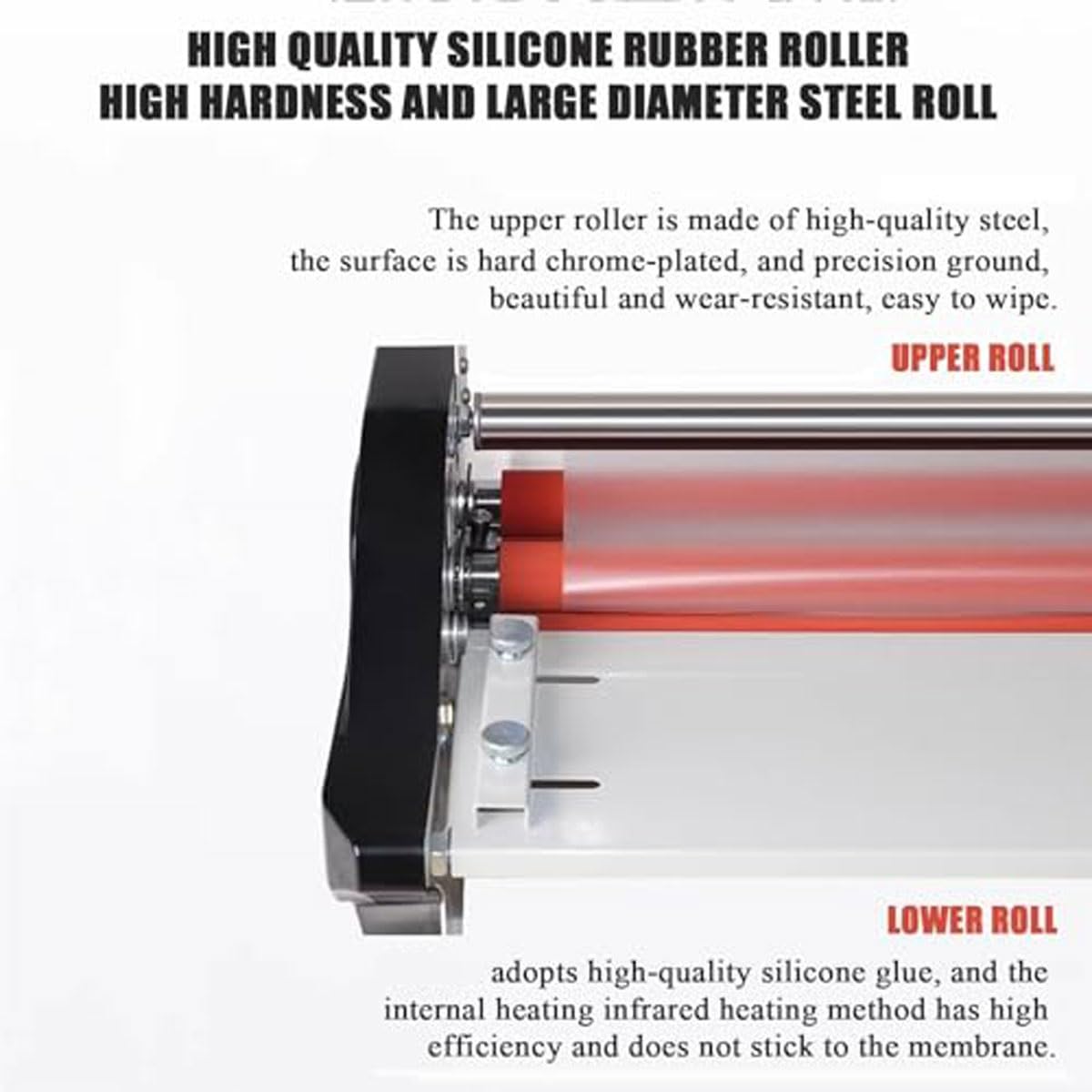 Jednostronny i dwustronny laminator elektryczny A3,regulacja 2M/min i 200℃