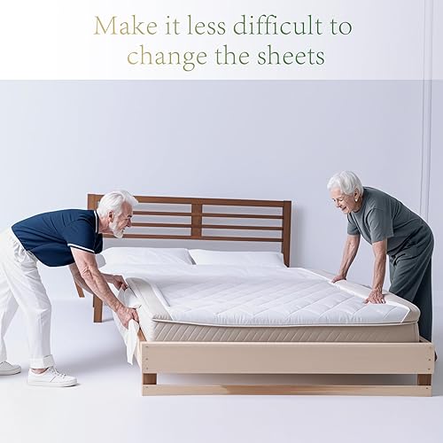 Vista 5 de Mattress Lifter Wedge and Bed Maker Tool for Changing Sheets - Easy Lifter Mattress Riser for Bed Making - Helps Lift The Mattress and Hold The