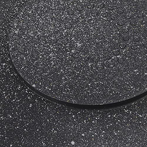 Bbq Grill Pan, Cast Iron Camping Grill Plate Versatility Cassette Stove Iron Plate Reusable Round Frying Plate With Hangable Handles Flat Pans For Baking, Grill, Bbq, Stove Oven #TOP7