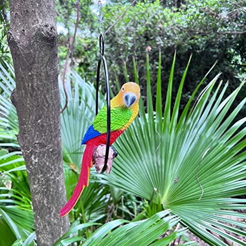 Generic PARROT Statue 11 Inch Tropical Sculpture cover