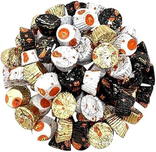 Miniature Cups Assortment-Individually Wrapped 1.5 lbs-White, Dark, and Milk Chocolate Filled With Creamy Peanut Butter That Melts In Your Mouth(24 oz)