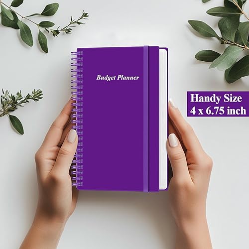 Miniatura 6 de Planificador de presupuesto  Rastreador de presupuesto de gastos A6, libro de presupuesto para libro mayor, organizador de dinero para cartera, 3.75