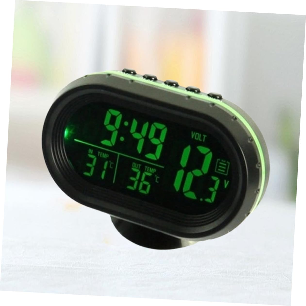 Reloj Automático 2 Piezas Reloj Del Tablero Del Coche Reloj Digital De Coche Gran Reloj Digital Reloj De Bateria Reloj De Mesa Antiguo Reloj Del Coche Luminoso Reloj Electronico