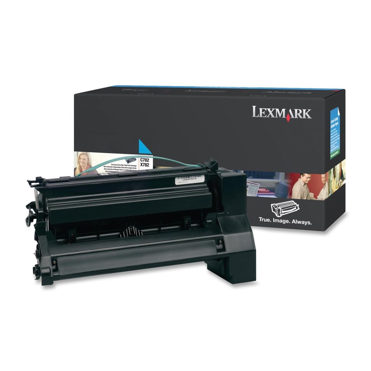 Lexmark C782U1CG C782 X782 Toner Cartridge (Cyan) in Retail Packaging