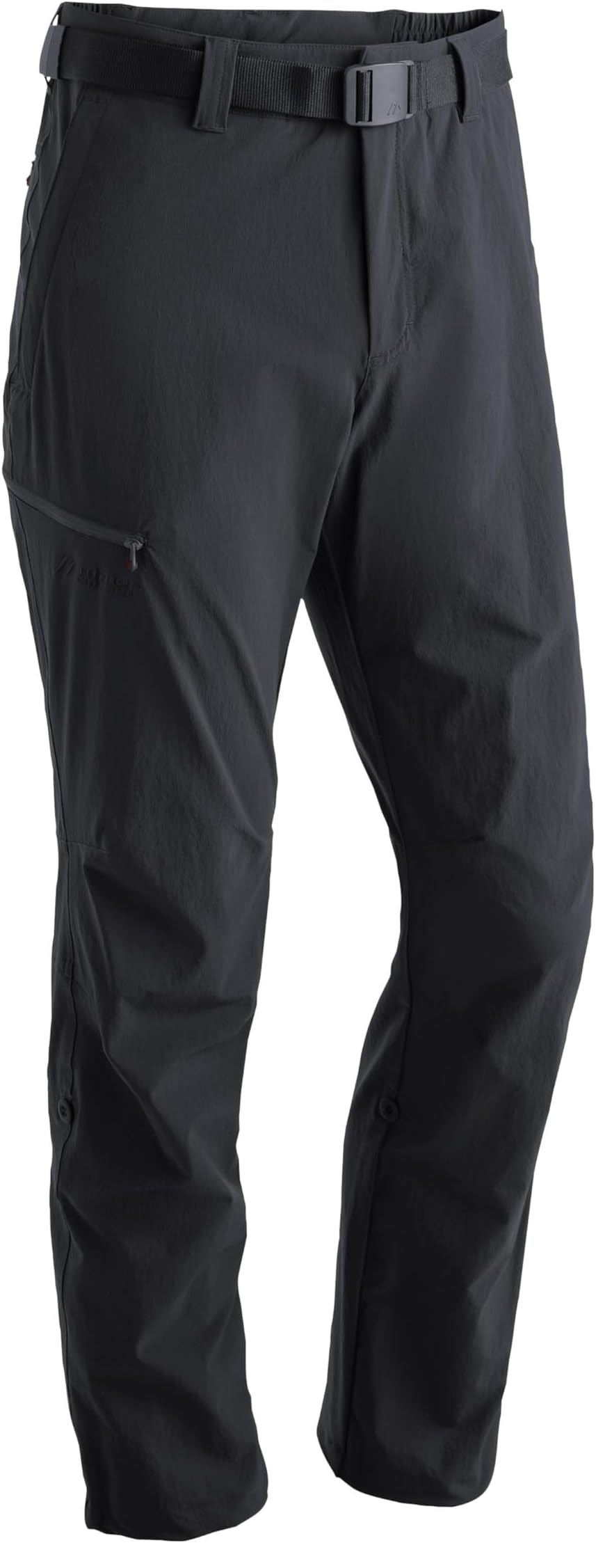 Men's Functional Outdoor Stretch Long Maier Sports Men's Functional Outdoor Stretch Long Pants - Black, Medium