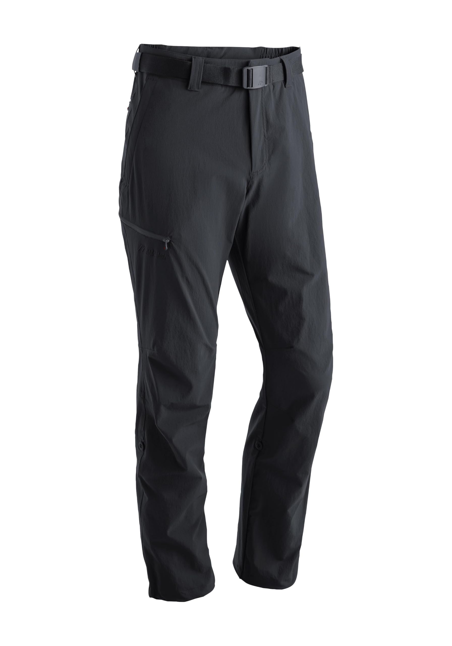 Men's Functional Outdoor Stretch Long Maier Sports Men's Functional Outdoor Stretch Long Pants - Black, Medium