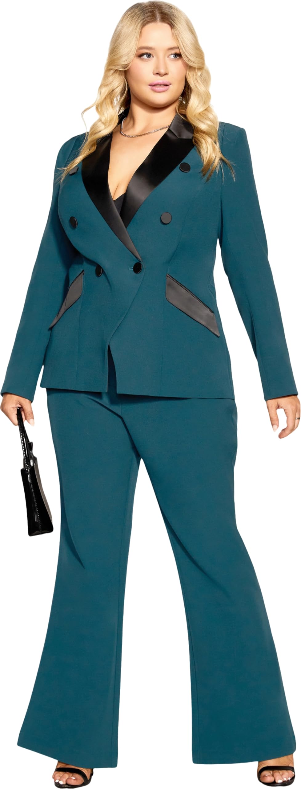 City Chic Women's Plus Size Pant - Tuxe Luxe