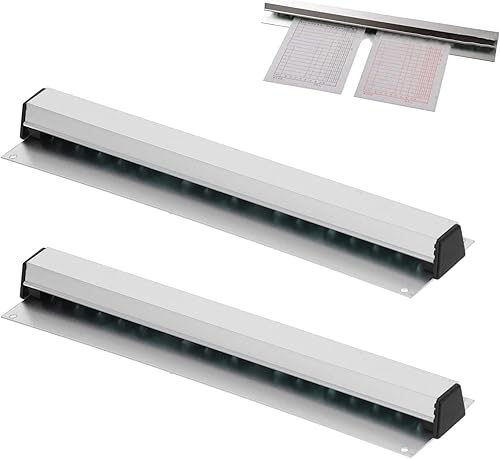 Miniatura 2 de 2 soportes para boletos de restaurante, soporte para recibos, 11.8 pulgadas, color plateado, para cocina, cheques, pedidos, boletos, soporte para