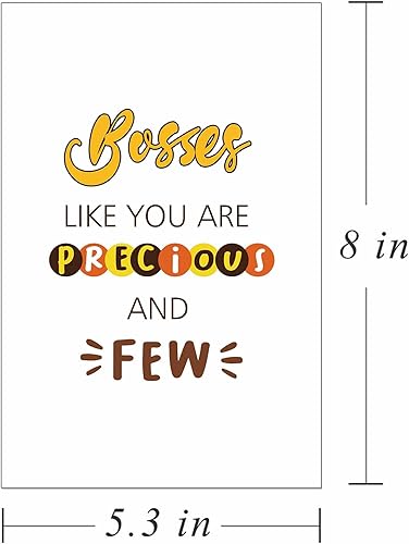 Miniatura 7 de Tarjeta divertida para jefe, tarjeta del día del jefe de broma, tarjeta de agradecimiento del líder del jefe del humor, tarjeta divertida del día