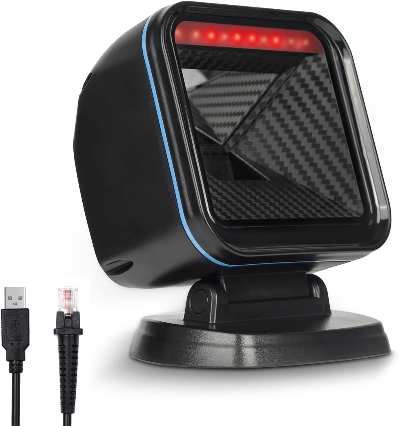 Scanner Code-Barre USB OBZ - Lecteur 1D/2D Mains Libres - Windows/Android/Linux