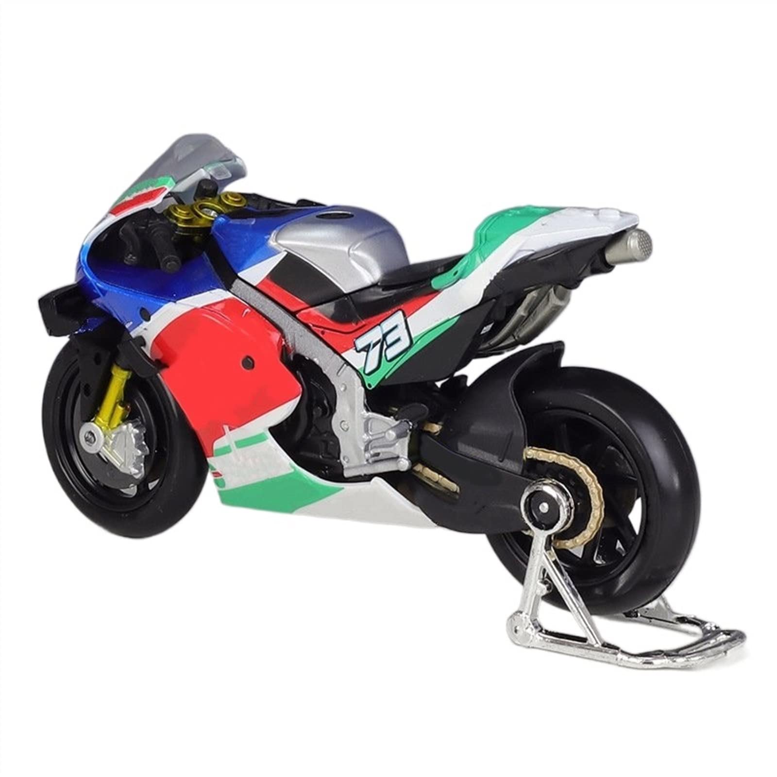 SEYXF Motorbike Toy for H-onda RC213V 73 2021 Motorcycle Birthday Gift Toys Collection 1/18