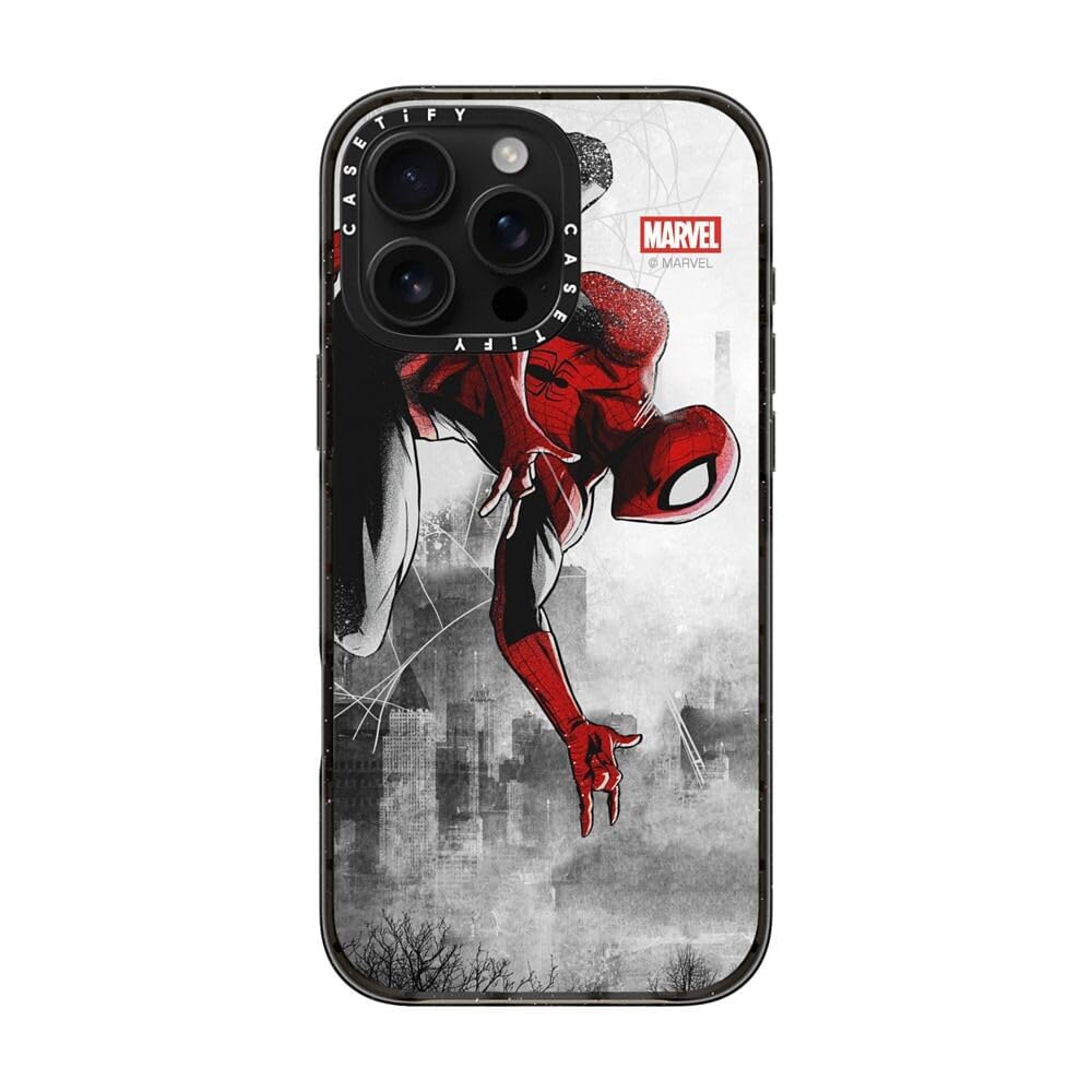 CASETiFY×スパイダーマンiPhone16ProMAXスマホケース　正規品 Amazon.com: CASETiFY Impact iPhone 16 Pro Max Case [Marvel Colab