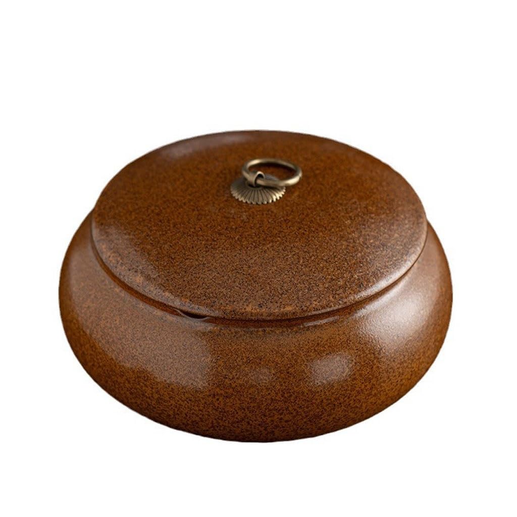 Gthtuhfd Ash Tray Ceramic Ashtray Creative Chinese Style Design Living Room Office Countertop Ornaments Ashtray For Outside Patio