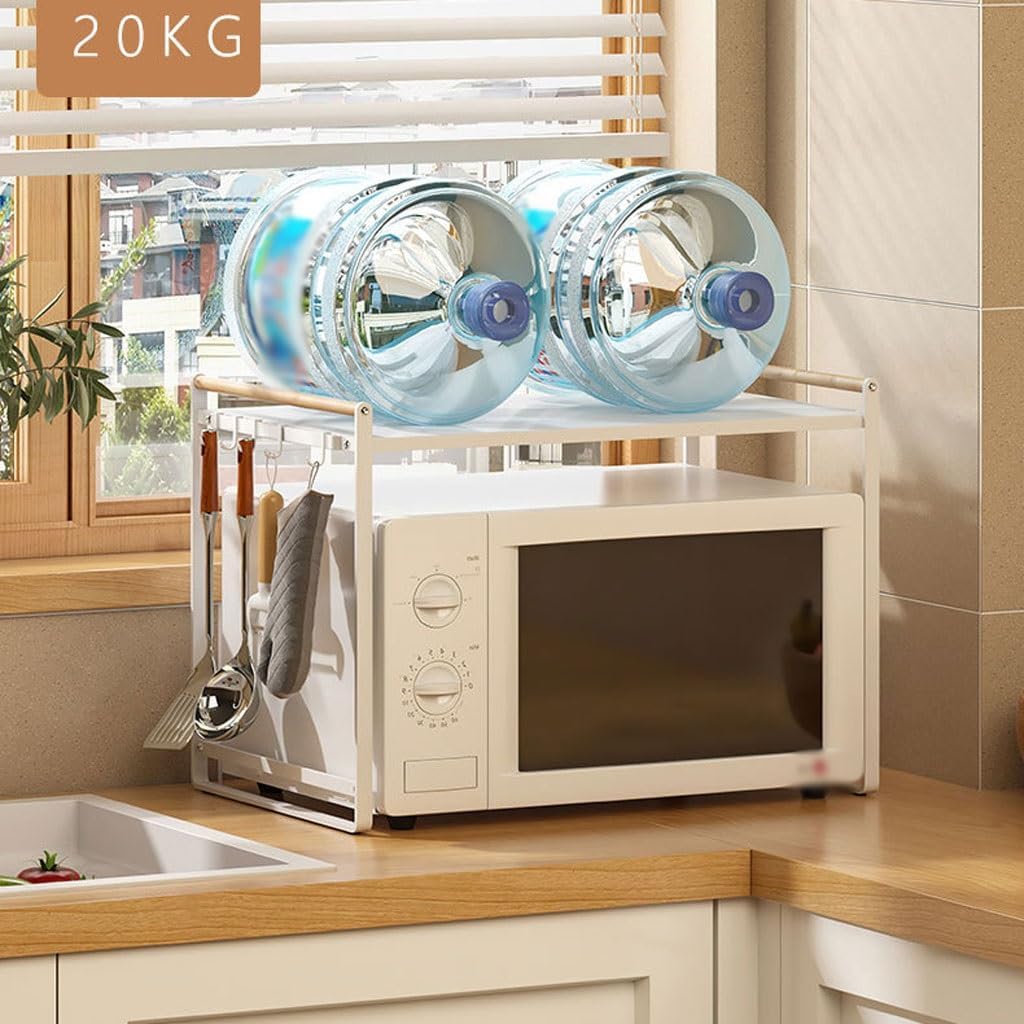 CHICKEN Pot and Pan Organizer Kitchen Storage Rack, Microwave Oven Rack, Stackable Layered Rack, Soup Pot, Seasoning Organizer Kitchen Organizers and Storage