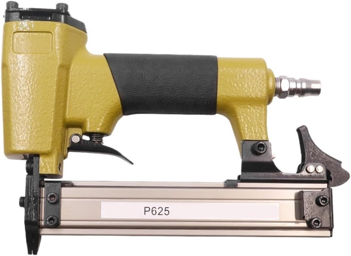 Pneumatic Stapler ，Powered Upholstery Stapler P625 Pneumatic Stapler 23Ga Small Fixing Nail Guns Pneumatic Nailer Gun for Furniture Wood Board