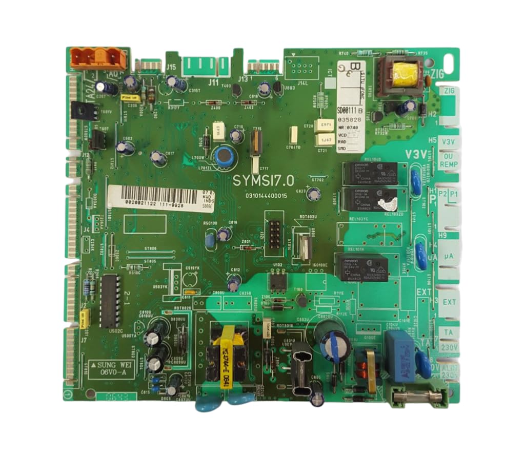 Placa Electrónica Original para Caldera 0310144400015 V4 - Modelo 3 Relés Disposición 2+1 - Compatible Varios Modelos - Pieza Repuesto Reacondicionada - Garantía 1 Año