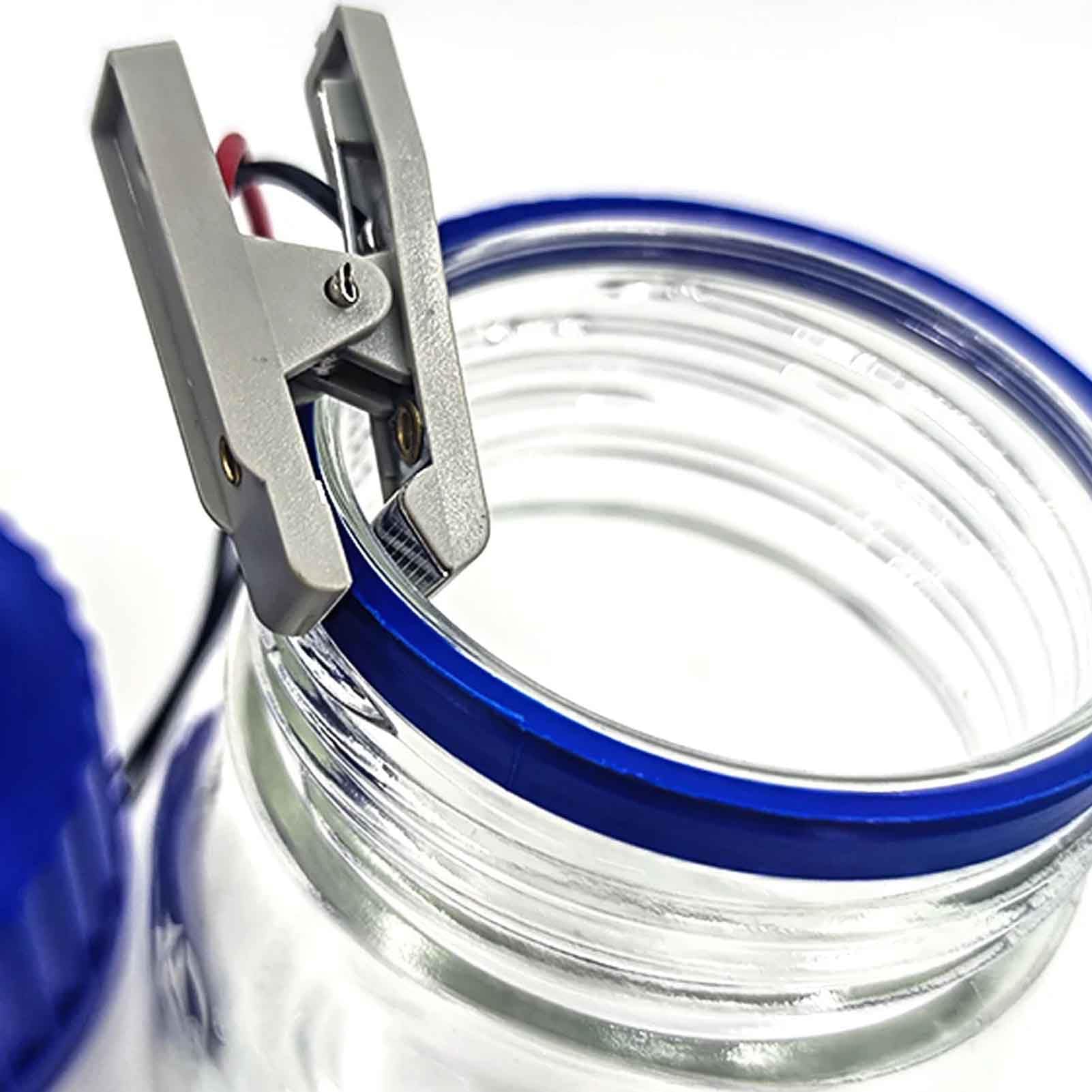 Toplionace Botella Hermética para Batería de Estado Sólido con Cableado de Laboratorio, 250mL/1200mL, Agotable (1200ml)