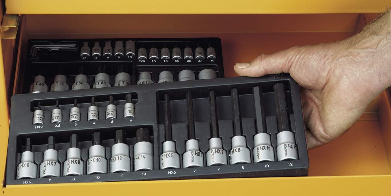 Amazon.com: Proxxon (23102) TORX Socket Set, 23 Piece