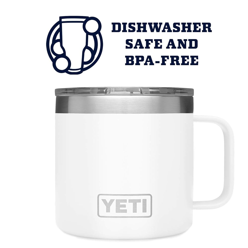 Amazon.com: YETI Rambler 14 oz Mug, Vacuum Insulated