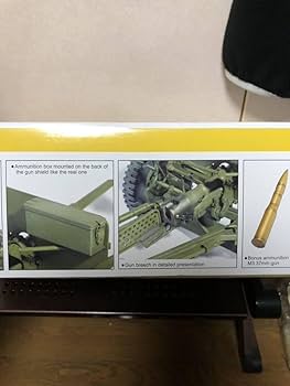 Amazon | 350 未組立 1/6 アメリカ軍 M3 37mm砲 対戦車砲