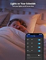 Vista 7 de Govee Iluminación empotrable inteligente de 6 pulgadas, luz LED RGBWW con conexión directa Wi-Fi Bluetooth, 65 modos de escena, funciona con Alexa