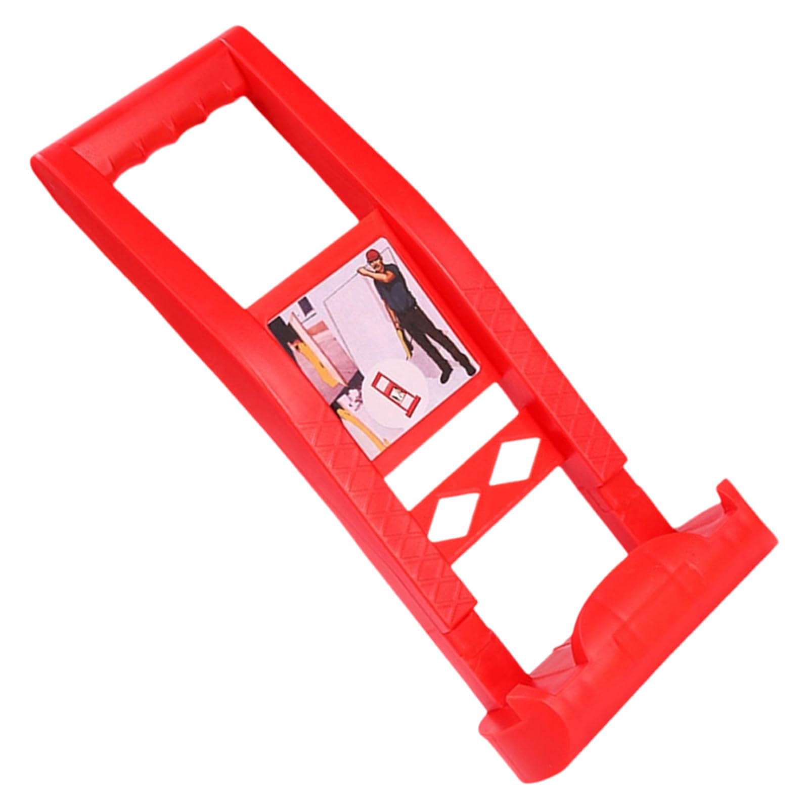 Woedpez Red Strength Plasterboard Carriers Panel Lifter Ergonomic Handle Carry Panel For Secure Board Carrying Projects Nonslip Board Carriers