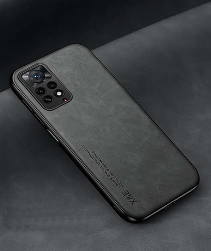 Miniatura 5 de Kepuch Silklike Funda para Redmi Note 11 ProNote 11E Pro 5G - Cubierta Parachoques Placa de Metal Incorporada para Redmi Note 11 ProNote 11E Pro 5G