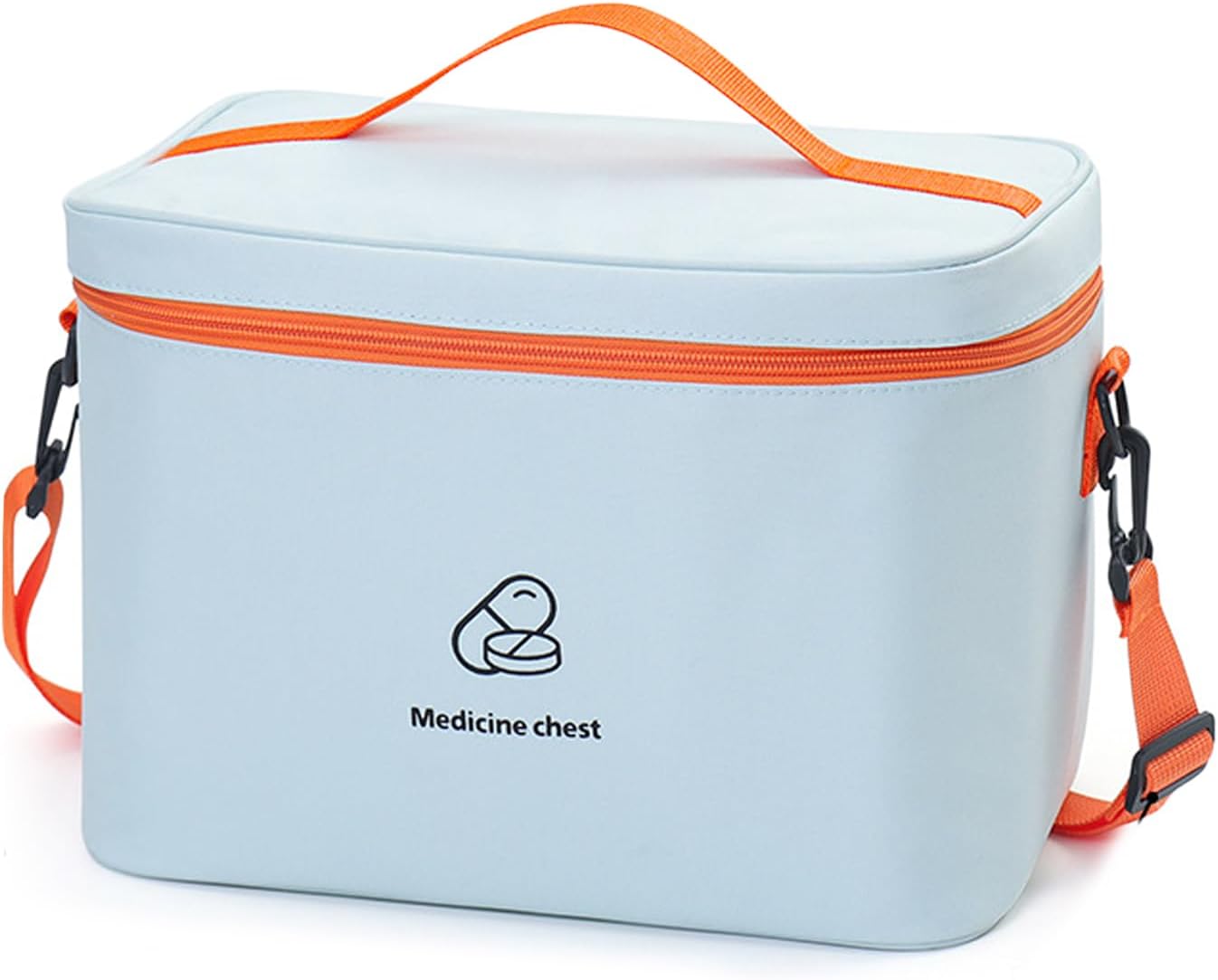 Trousse De Secours Vide - Lot De 2 Sacs à Médicaments En Tissu Oxford, Compartimentés, Idéale Pour Maison, Voyage, Camping