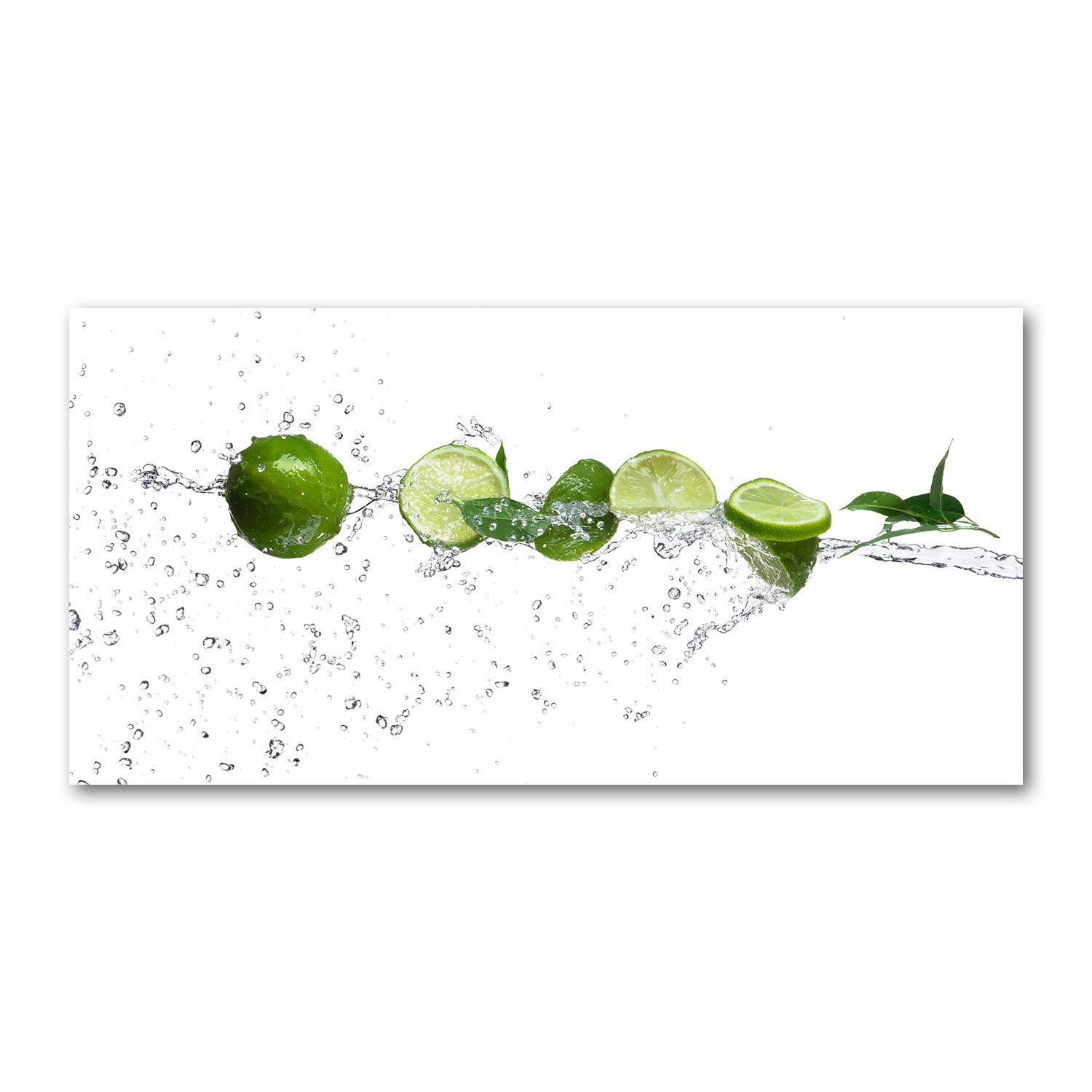 Tableau incassable cuisine Tulup 120x60cm Limonka alternative au verre mural