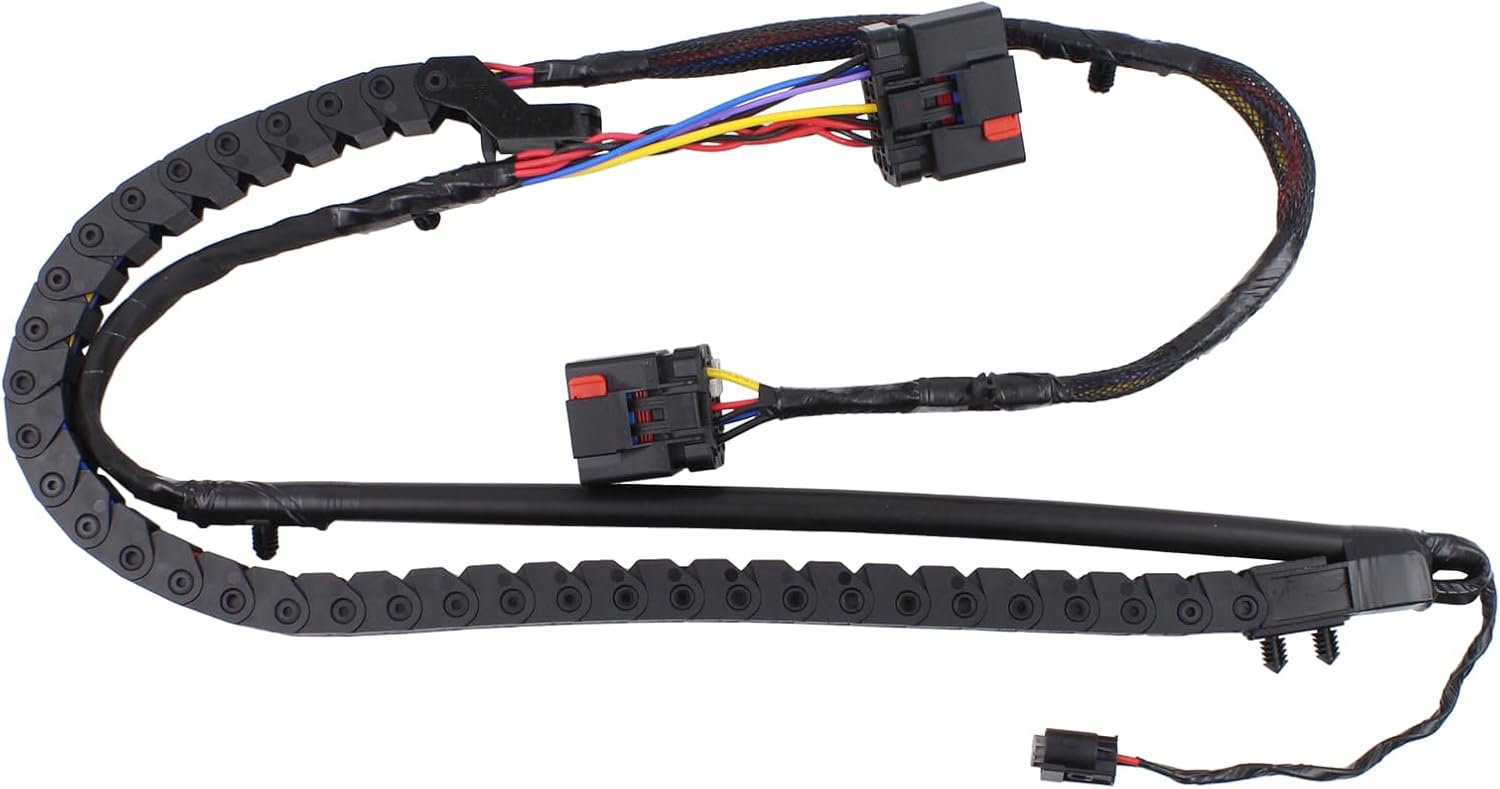 Left Driver Side Sliding Door Track Wiring Harness for Chrysler Town & Country 13-16, Dodge Grand Caravan 13-20, Ram C/V 13-15, Volkswagen Routan 13-14 3.6L