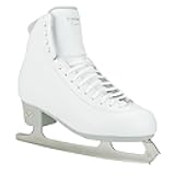 Crystal Adult Ice Skates - Competitive Figure Ice Skates with Stainless Steel Vesta Blade