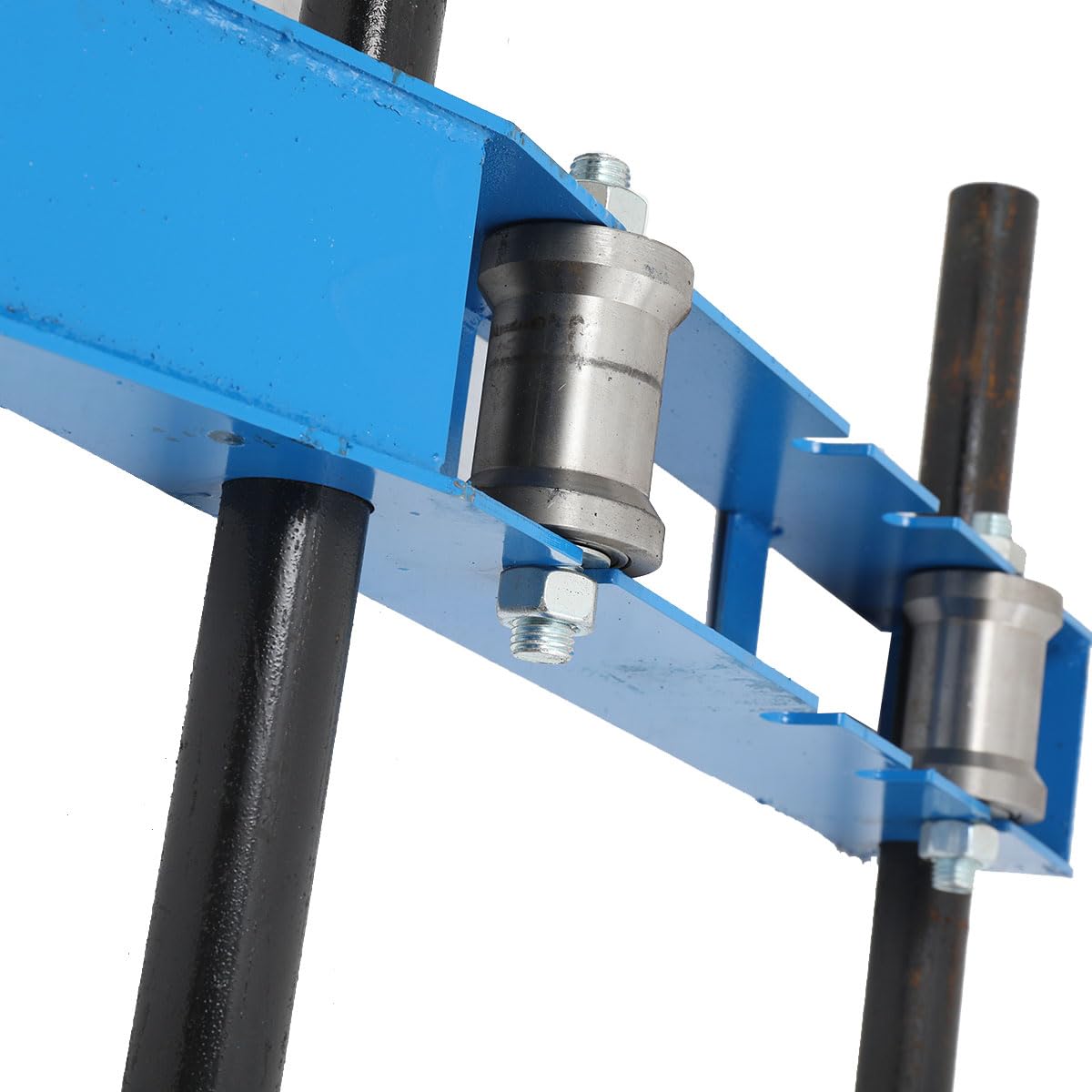 Dispenser Per Bobine Di Cavo Con Rullo Regolabile A 3 Livelli, Per Bobine Ø30-120cm, Telaio In Acciaio Per Uso Industriale E Gestione Efficiente Dei Cavi