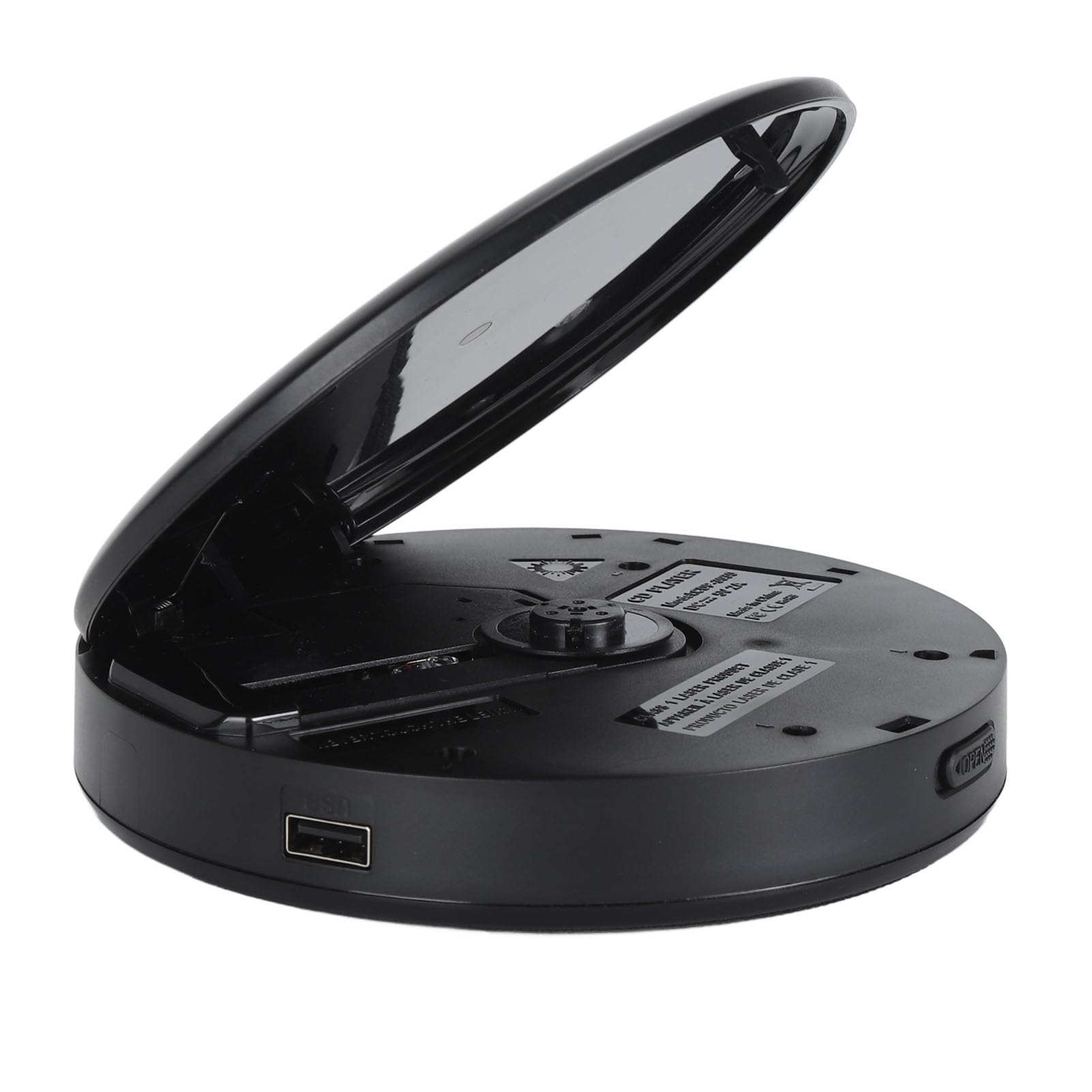Lettore CD, Lettore Musicale CD Portatile Bluetooth 5.0 con Batteria Ricaricabile da 2000 MAh, Altoparlante Esterno per Casa Auto