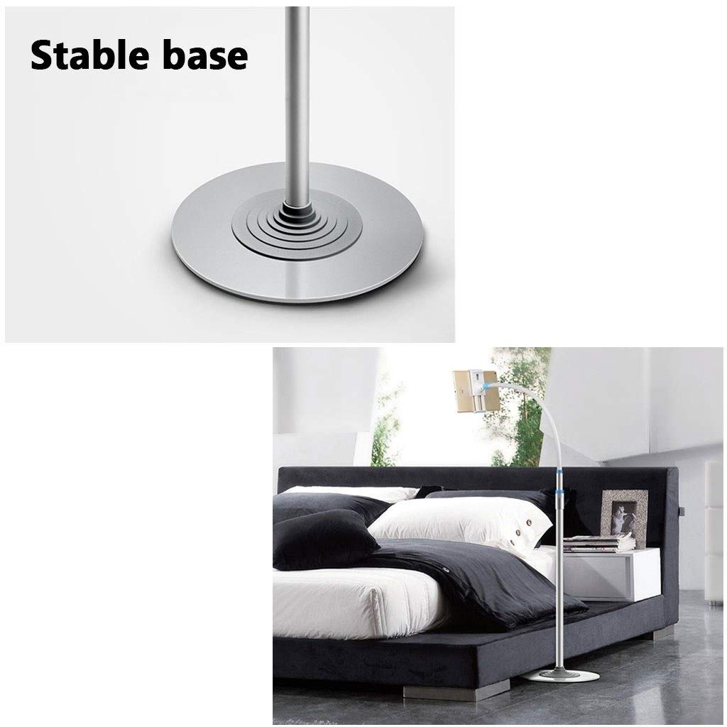 YXCKG Supporto Tablet, Supporto per Cellulari E Tablet 360 Gradi Rotazione, per Letto per 4 "-10,6", per Giochi, Guardare Video, Chattare