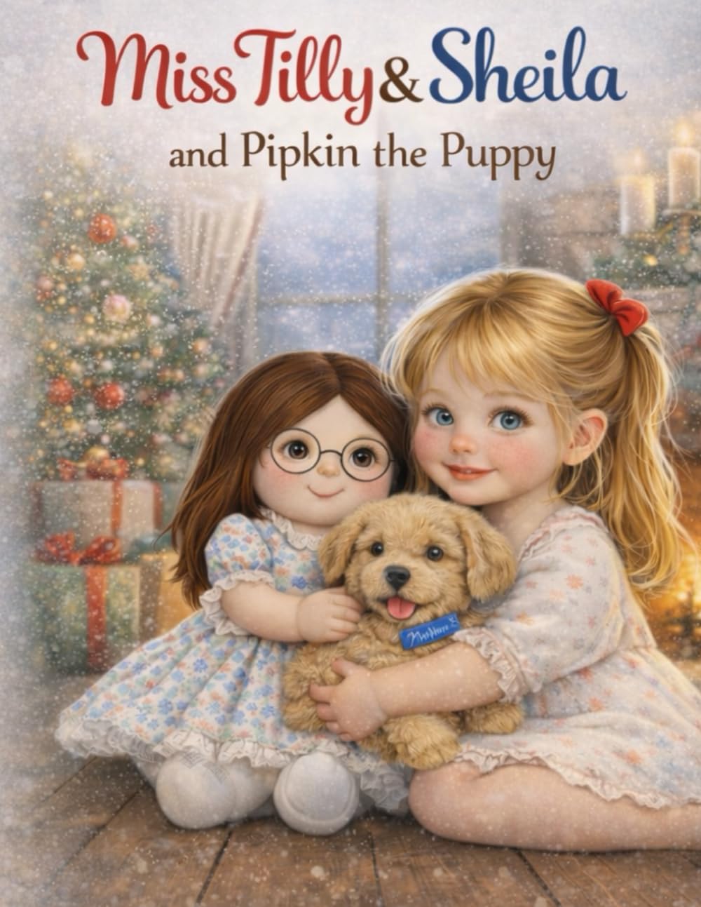 Miss Tilly & Sheila and Pipkin The Puppy (Butch's Kid)