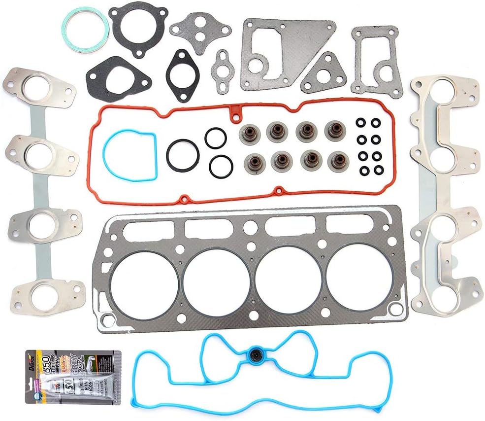 HS9170PT-1,HS8-10422S Engine Cylinder Head Gasket Sets Replacement for Chevrolet for Cavalier Base 2.2L Coupe 1998-2002 for Pontiac for Sunfire GT 2.2L Convertible 1999-2000