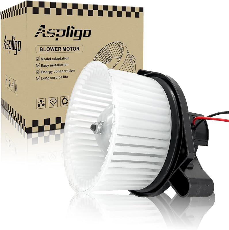 Motor do ventilador do ar-condicionado e aquecedor Aspligo 700187 12 V para Chevrolet Colorado, GMC Canyon e Chevrolet SSR – 1 unidade