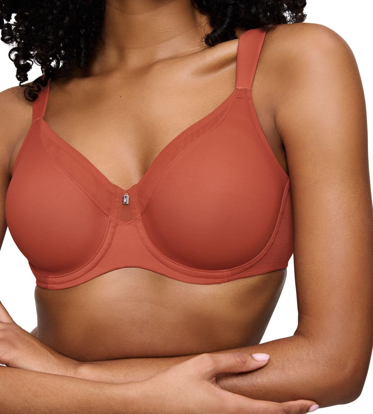 Triumph Damen Minimizer-BH True Shape Sensation T W01, mit Bügel, ohne Polsterung, Verstellbare Träger, 70E, Desert Sunset – Ansicht 3