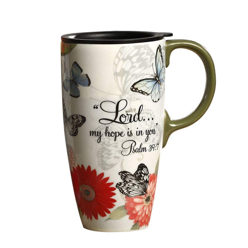 Topadorn 17 OZ. Ceramic Coffee Mug Travel Cup