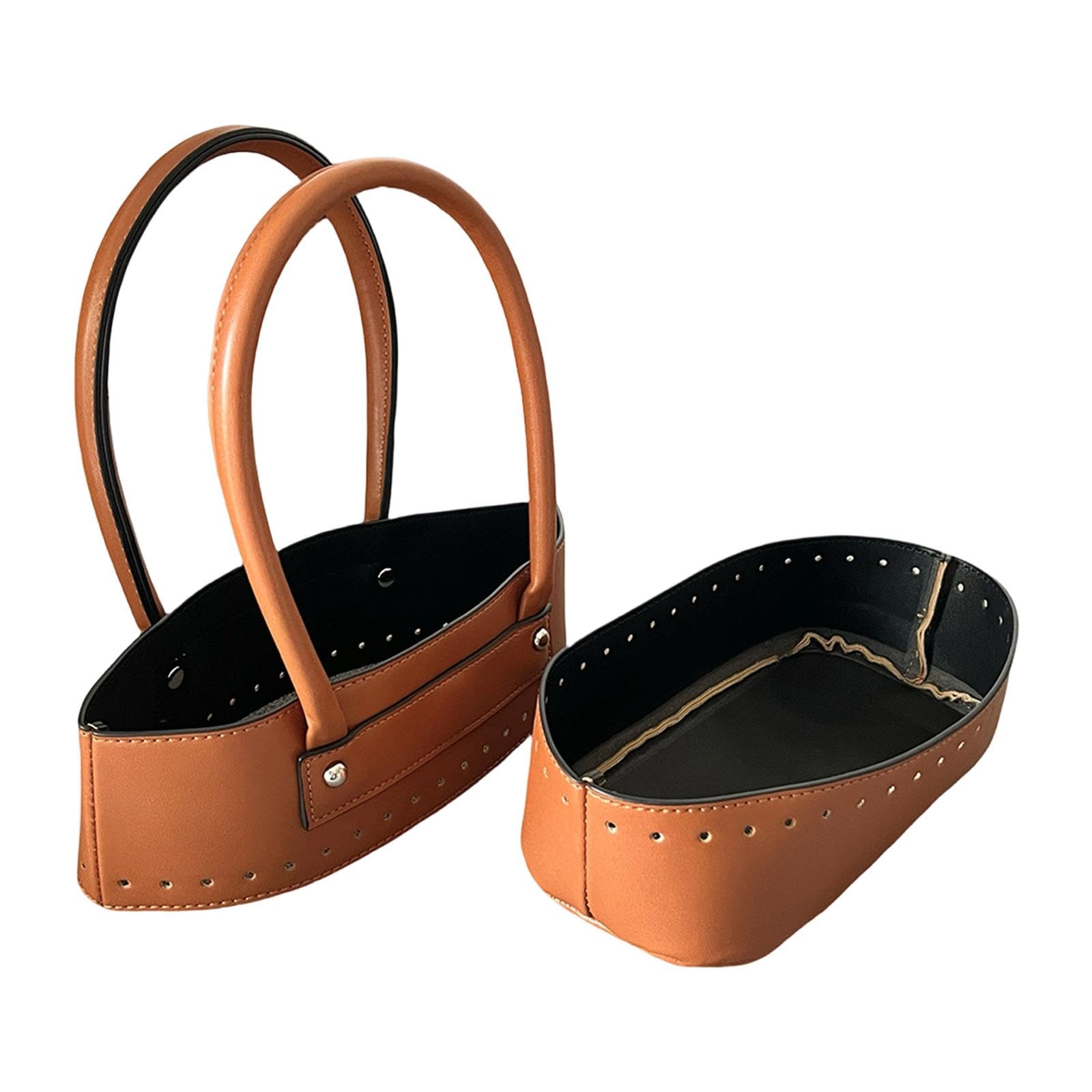 DIY-Handtaschen-Bastelset: Materialset, Geschenktasche, Tragegriff für Einkaufstasche, Geldbörse, Braun