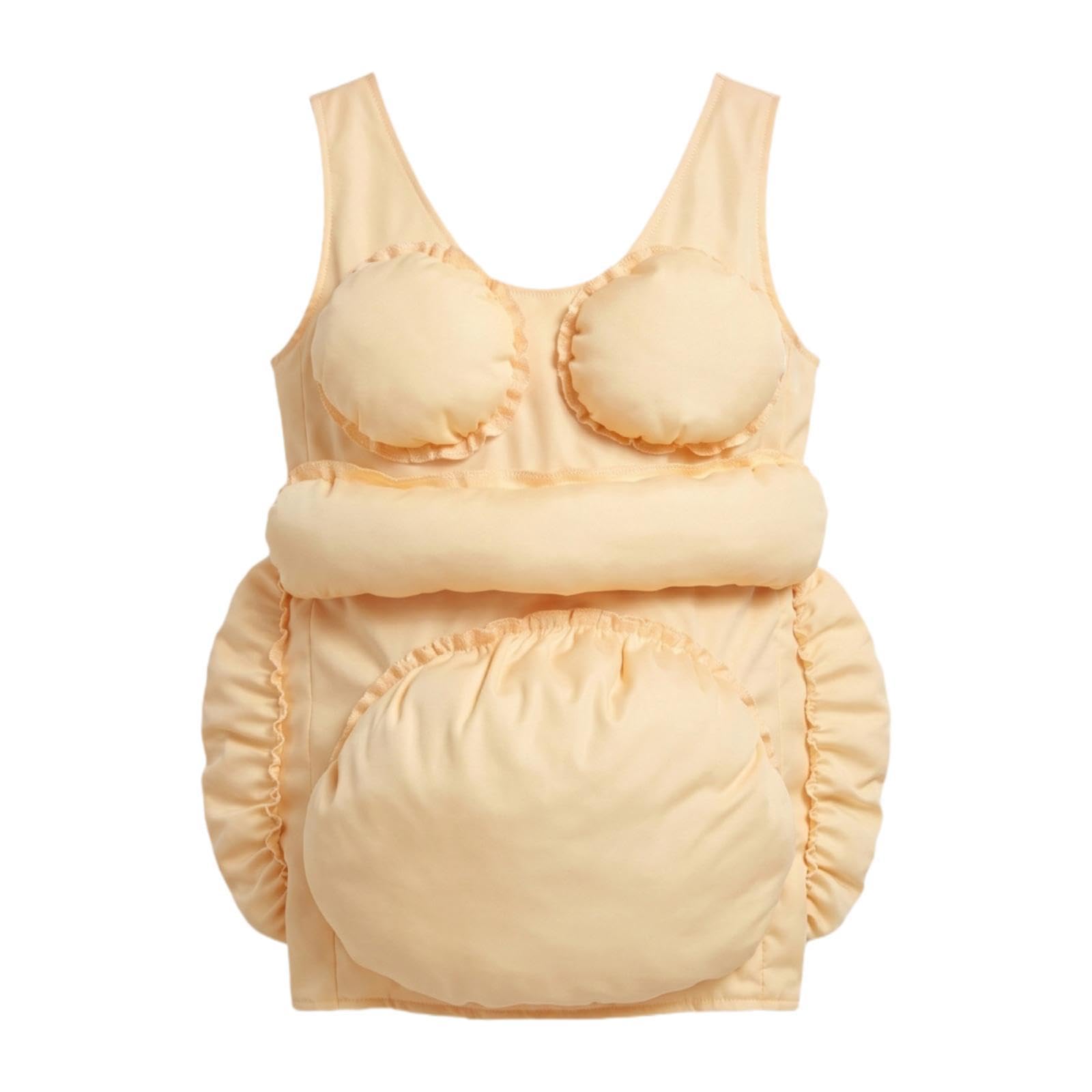 LOVIVER Costume di Halloween Comodo Abito a Pancia in Giù per Carnevale, Compleanno E Cosplay