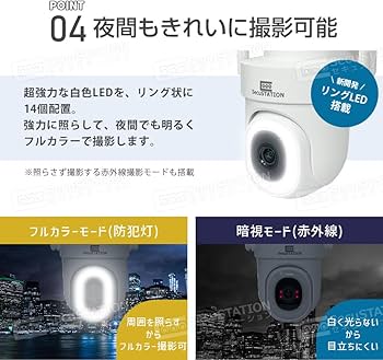 新品　防犯カメラ　3個セット　MF45A　500万画素 SecuSTATION 公式ストア 【一般用】パンチルト防犯カメラ 自動