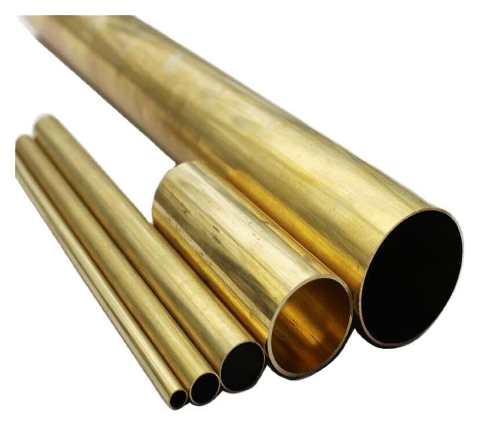 Rurki mosiężne do uchwytów noży i prętów podporowych, uniwersalne do projektów DIY(50x1x200mm)